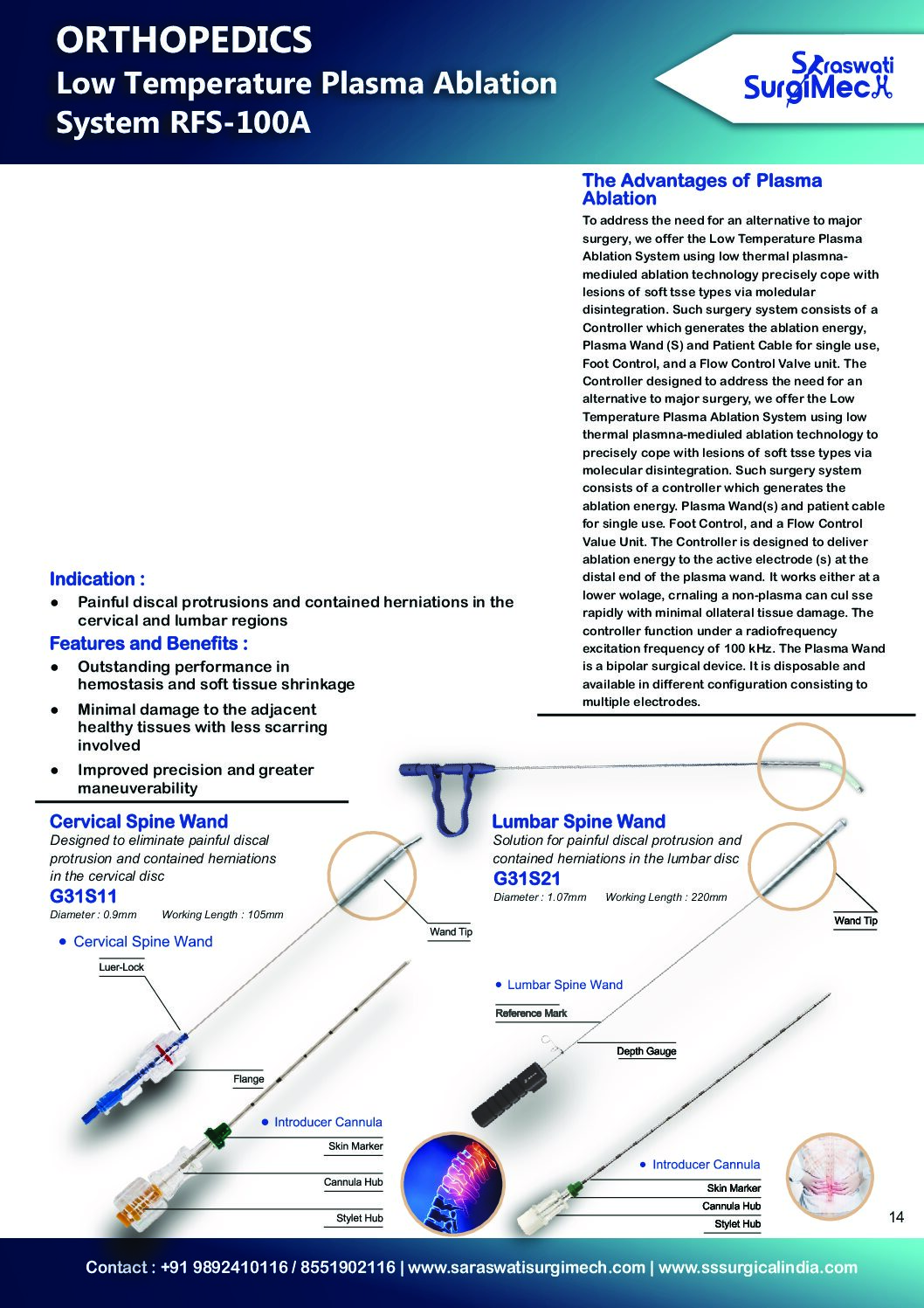 Low Temperature Plasma Ablation