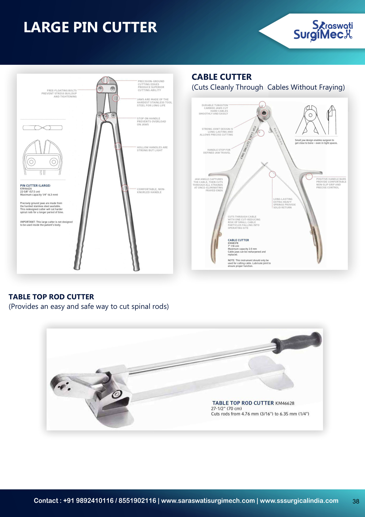 LARGE	PIN	CUTTER