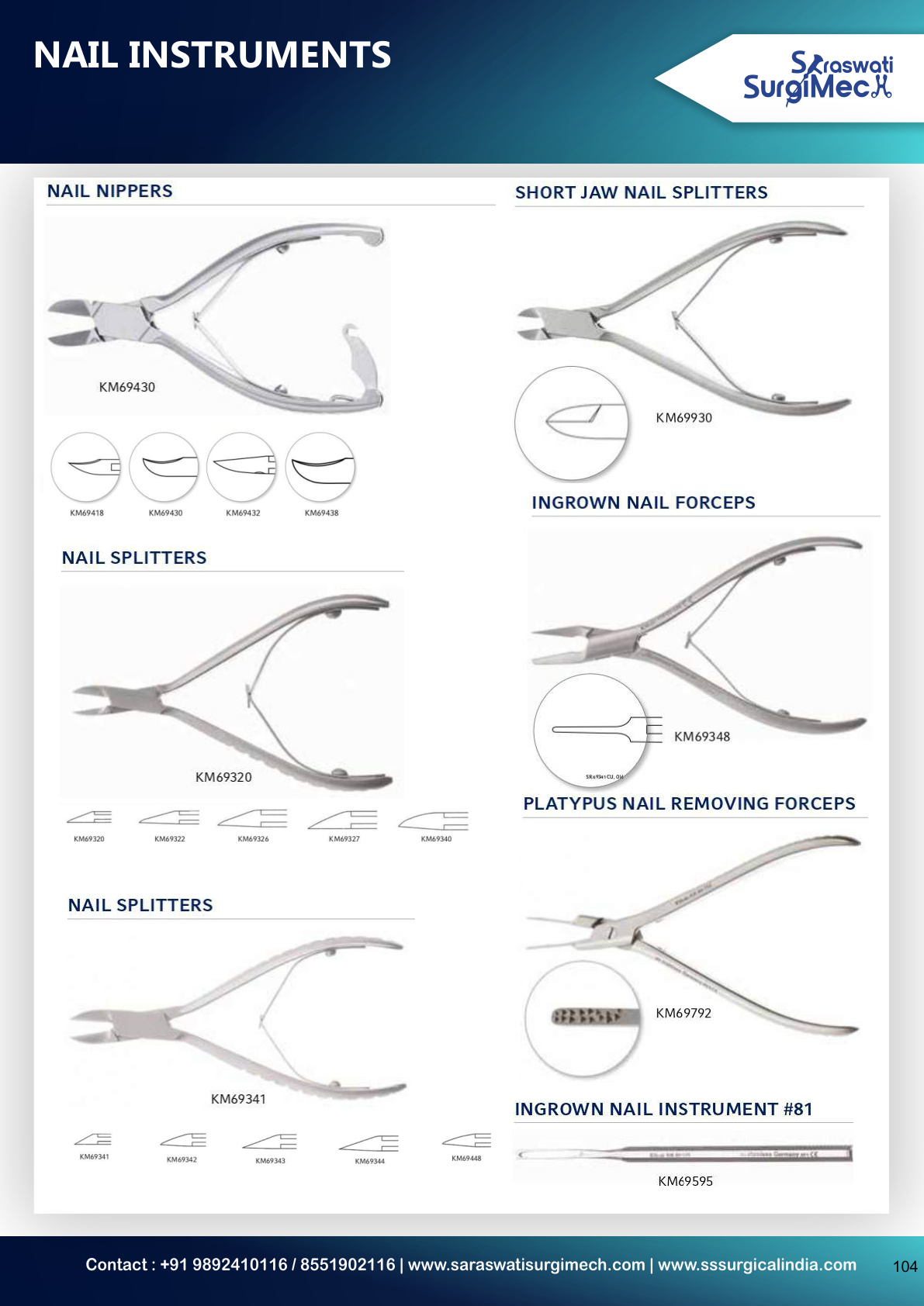 NAIL	INSTRUMENTS