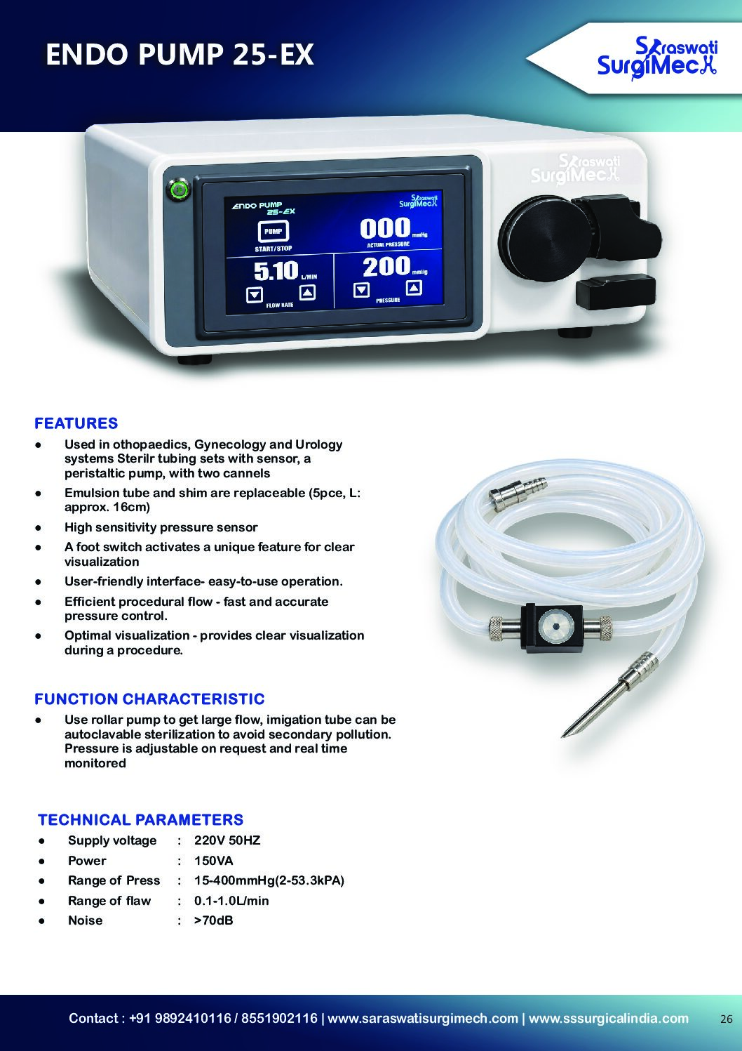 ENDO	PUMP	25-EX
