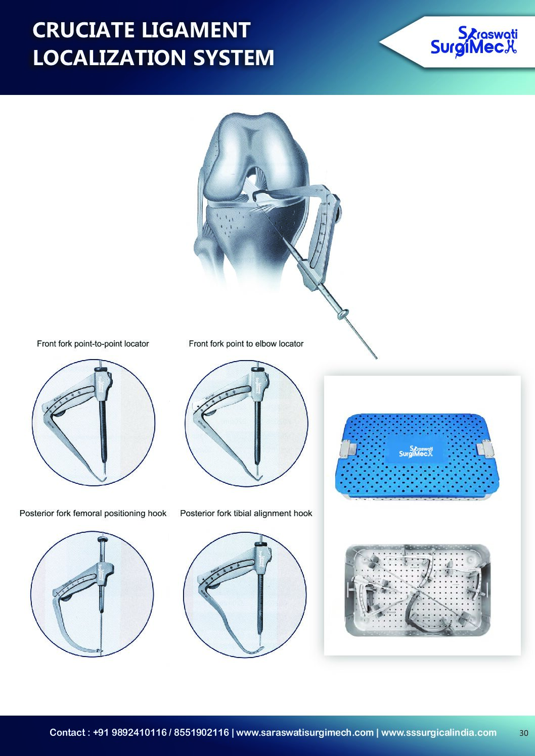 CRUCIATE	LIGAMENT	 LOCALIZATION	SYSTEM