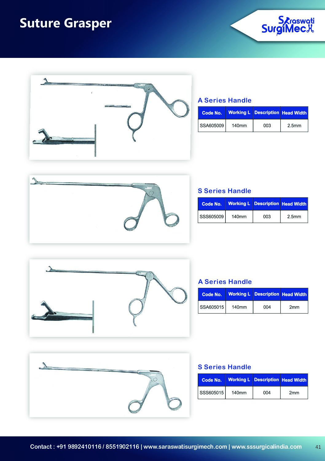 Suture	Grasper